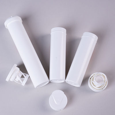 Portable Plastic Effervescent Tablet Bottle for Counting Tablets and Vitamins
