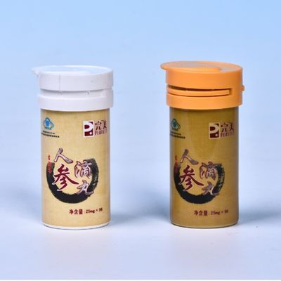 Healthy PP Effervescent Tablet Tube for Empty White Plastic Vc Calcium Tablet Bottles