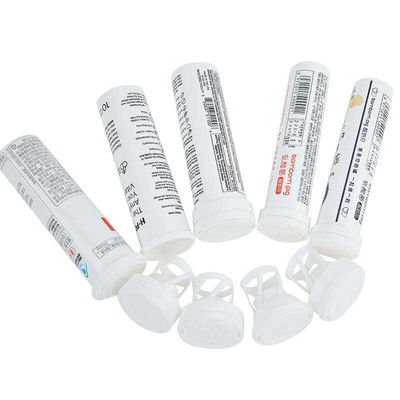 Dry Offset Printing PP Plastic Pill Capsule Vitamin Effervescent Tablet Tube Bottles
