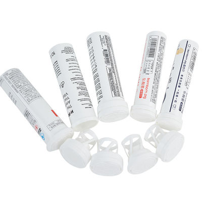 Effervescent Tablet Tube Vitamin C Plus with Custom Logo Printing and PP Body Material