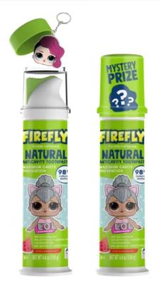 Press Dispensing Food Grade PP Airless Toothpaste Pump Custom Label Color available 75ml